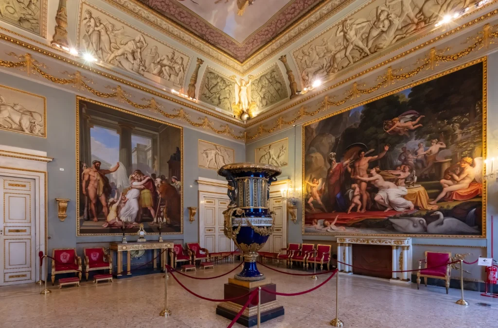 Palatul Pitti din Florența în interior