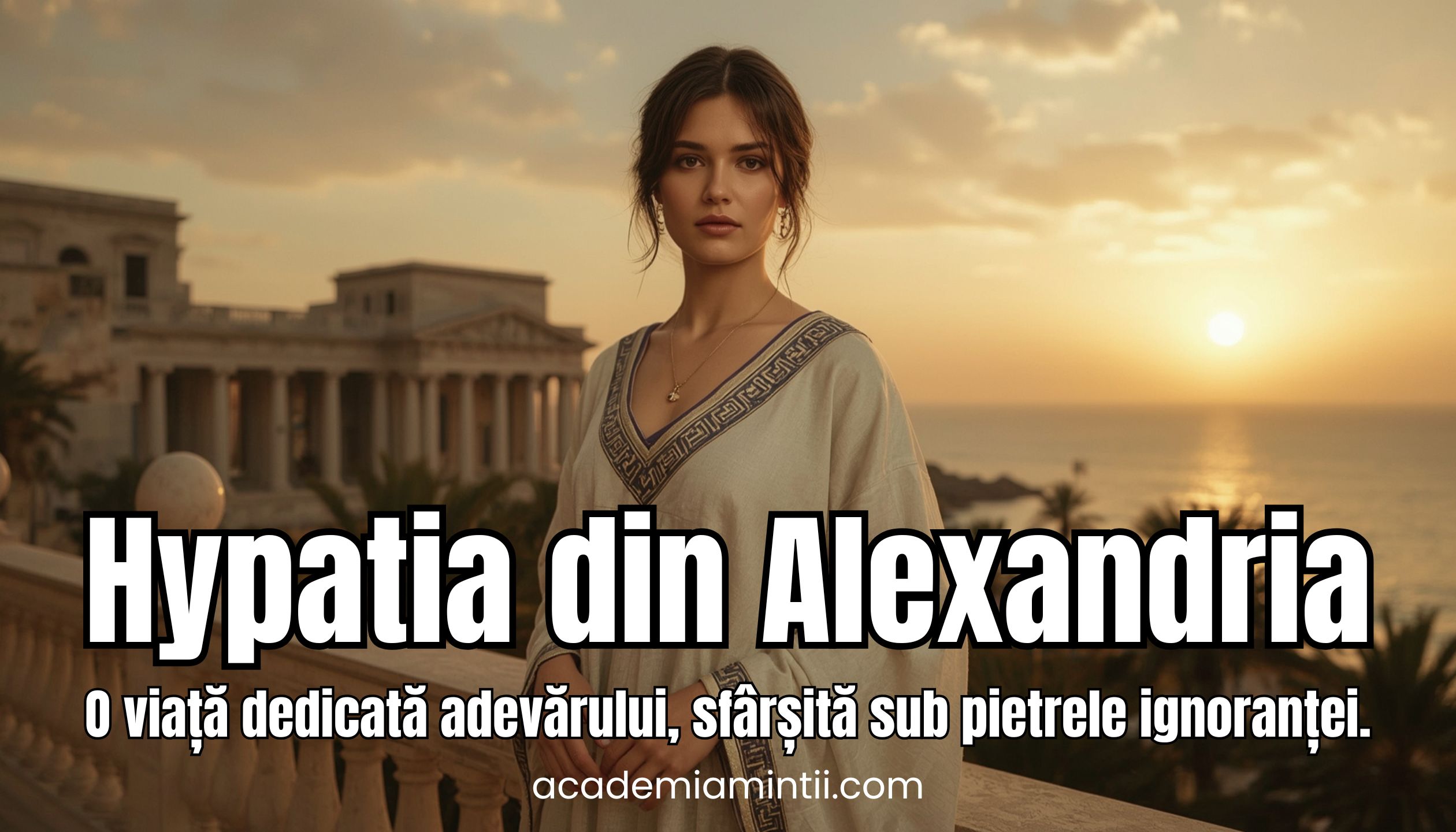 Cine a fost Hypatia din Alexandria - citește povestea ei impresionantă