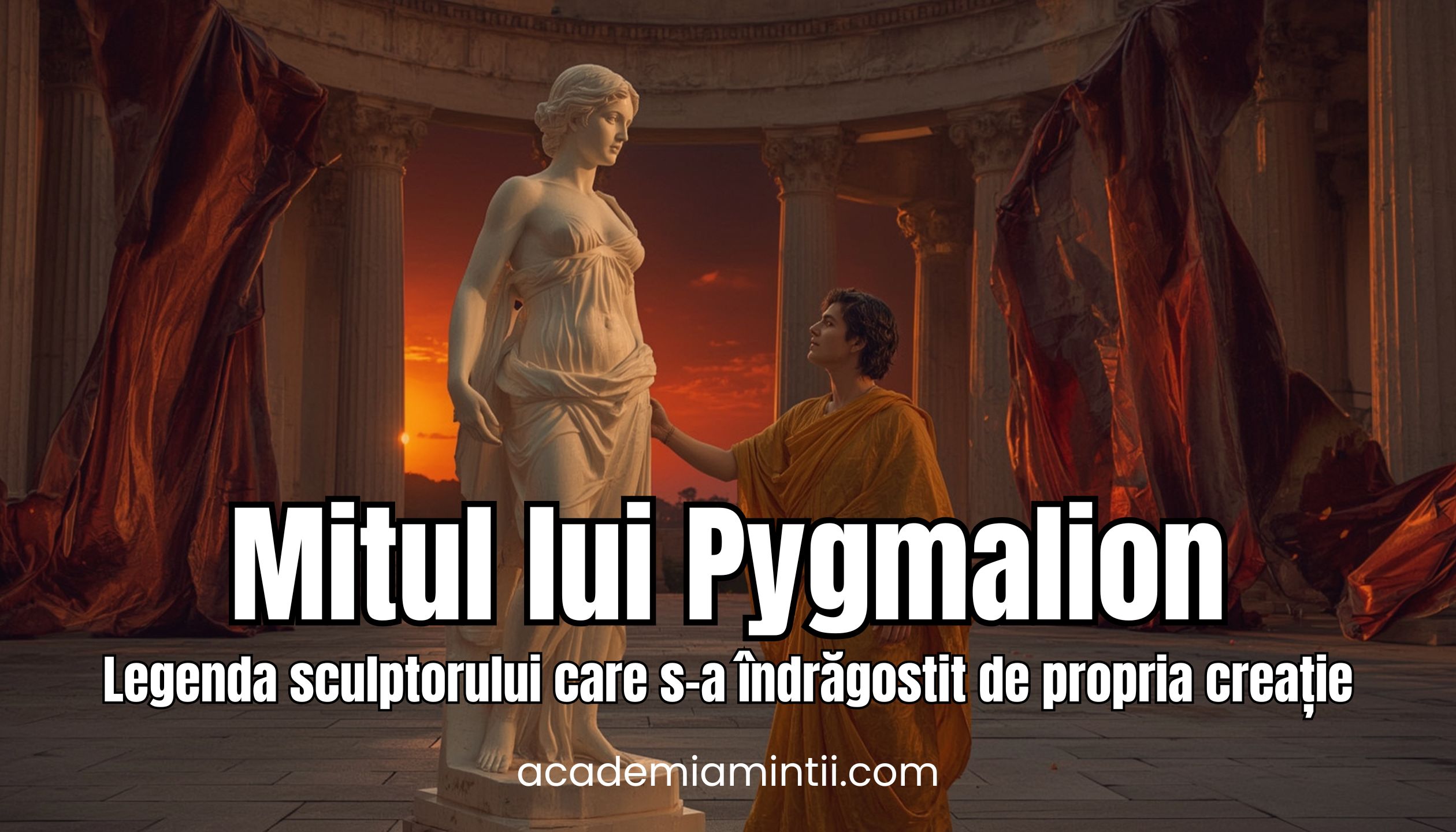 Mitul lui Pygmalion - Legenda sculptorului grec care s-a îndrăgostit de propria creație