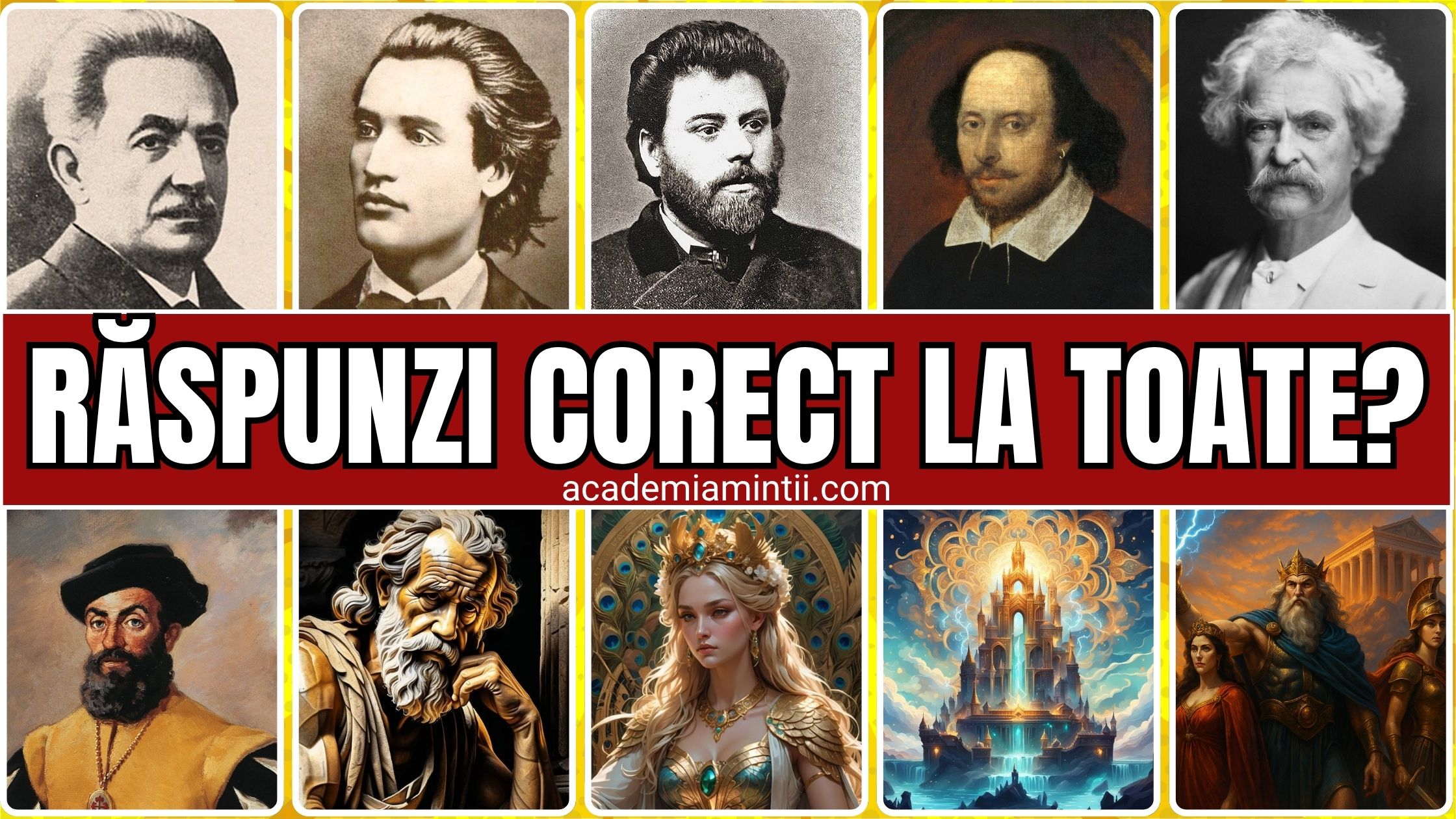 Quiz 50 întrebări de cultură generală cu răspunsuri
