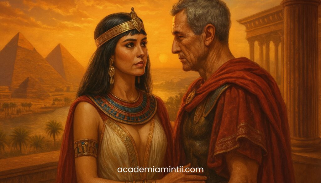 Regina Cleopatra și Iulius Cezar
