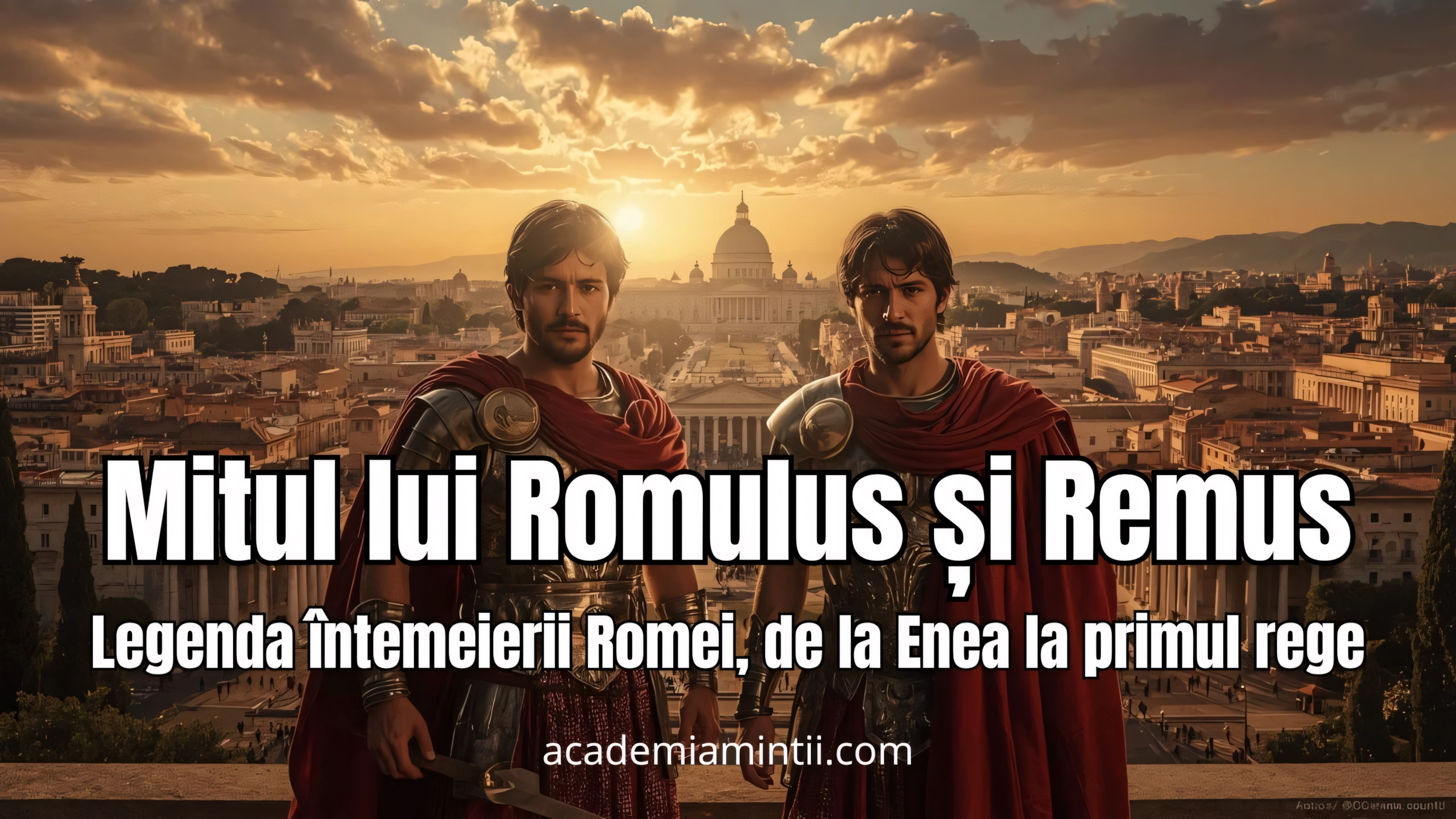Romulus și Remus - Legenda întemeierii Romei