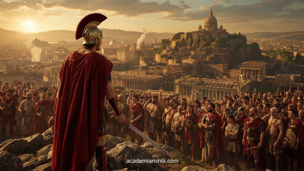 Romulus – primul rege al Romei