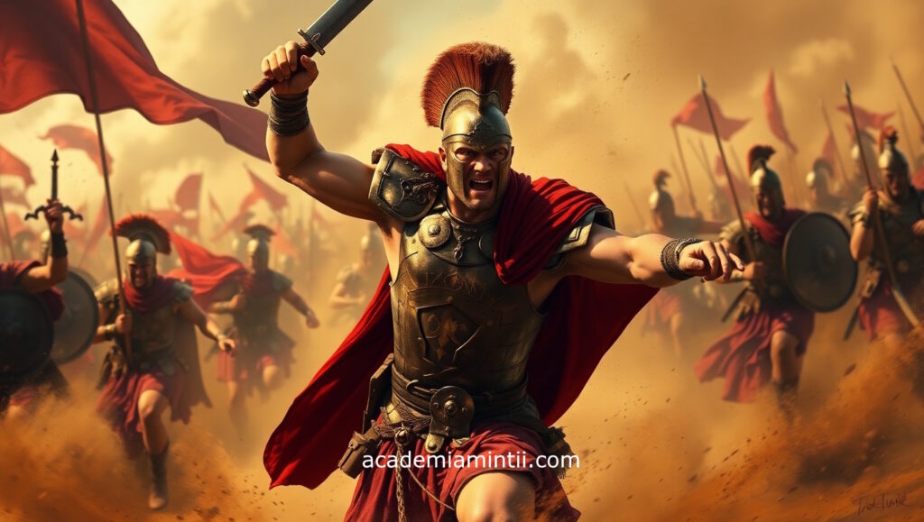 Spartacus în bătălie