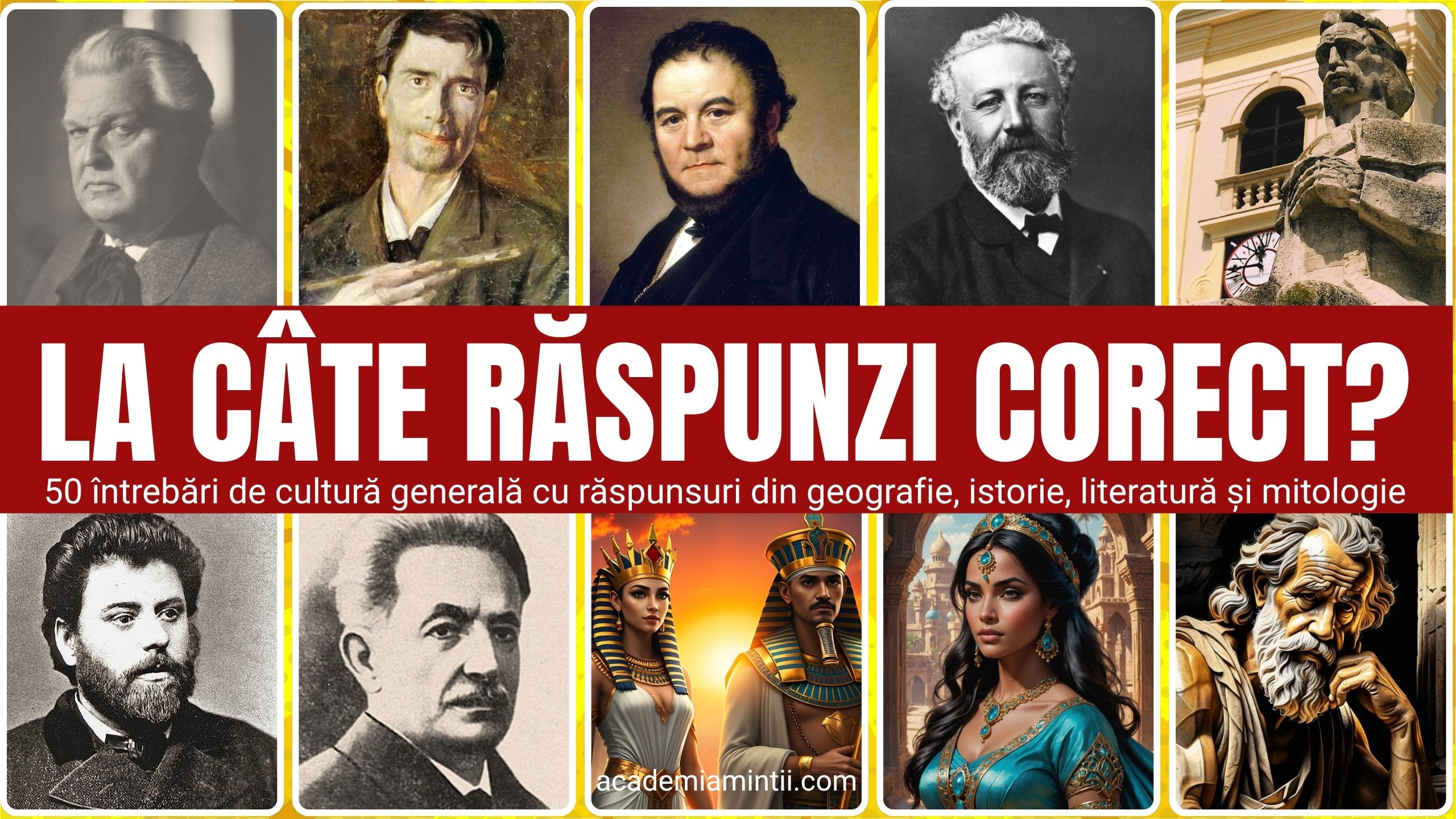 Test cu 50 Întrebări de Cultură Generală cu Răspunsuri
