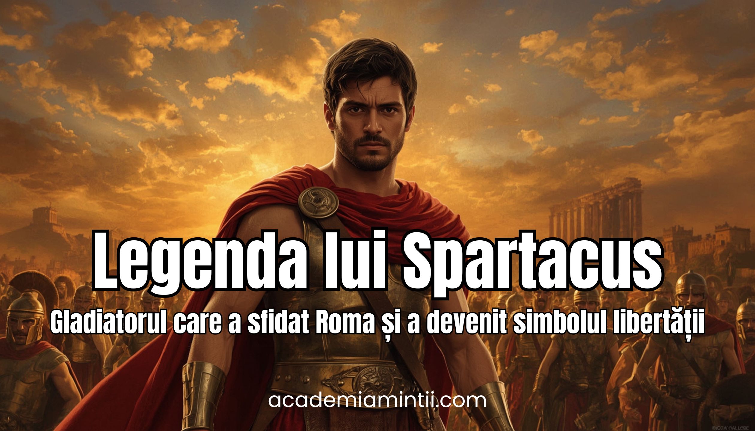 Legenda lui Spartacus - Gladiatorul care a sfidat Roma și a devenit simbolul libertății