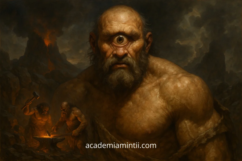 Ciclopii din mitologia greacă: uriași, meșteri și monștri