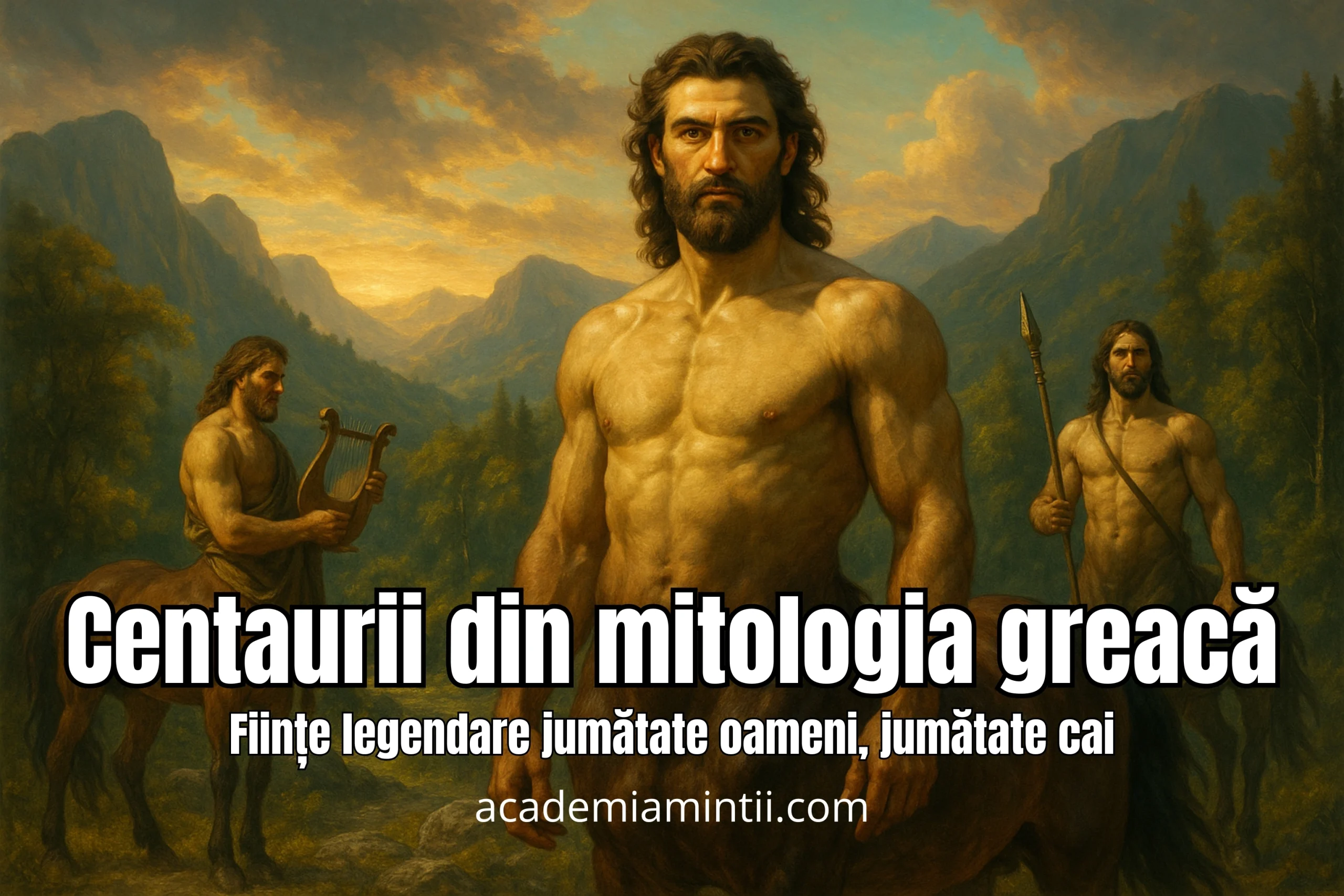 Centaurii din mitologia greacă: mituri și povești despre ființele legendare jumătate oameni, jumătate cai