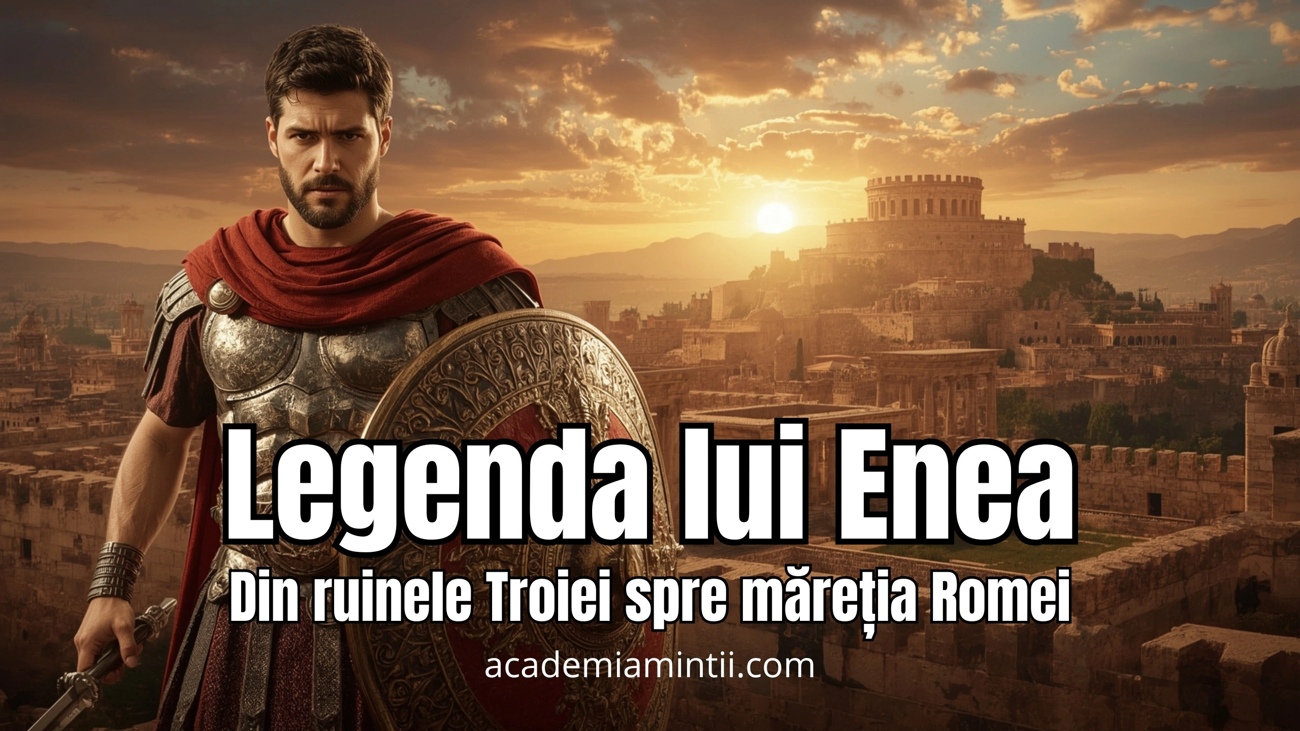 Legenda lui Enea din Iliada și Eneida - eroul troian predestinat Romei