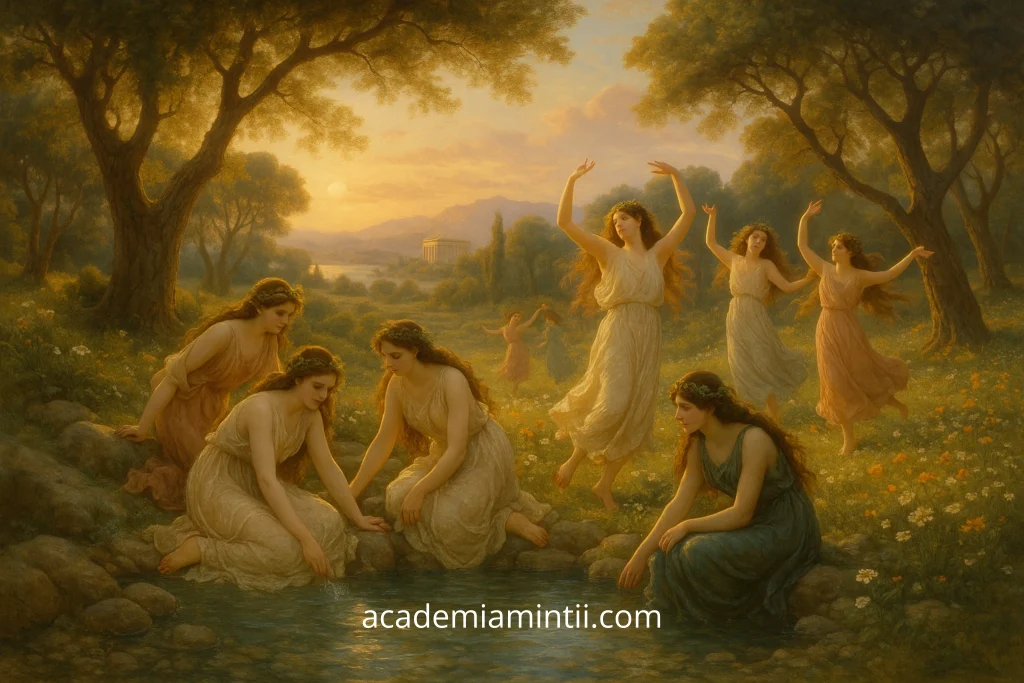 Nimfele, spiritele naturii în legendele Greciei antice