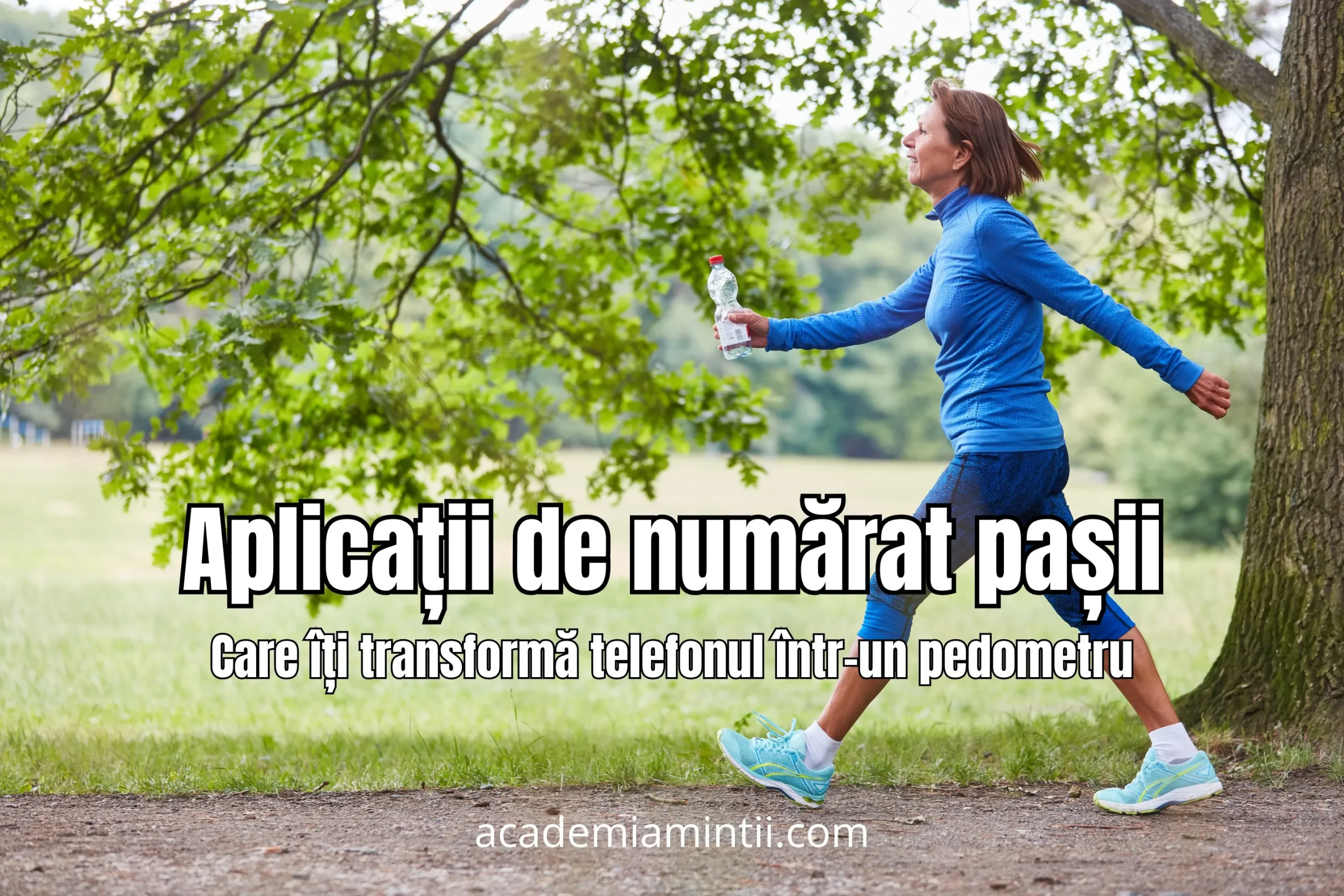 Pedometru pe telefon - Aplicații de numărat pașii