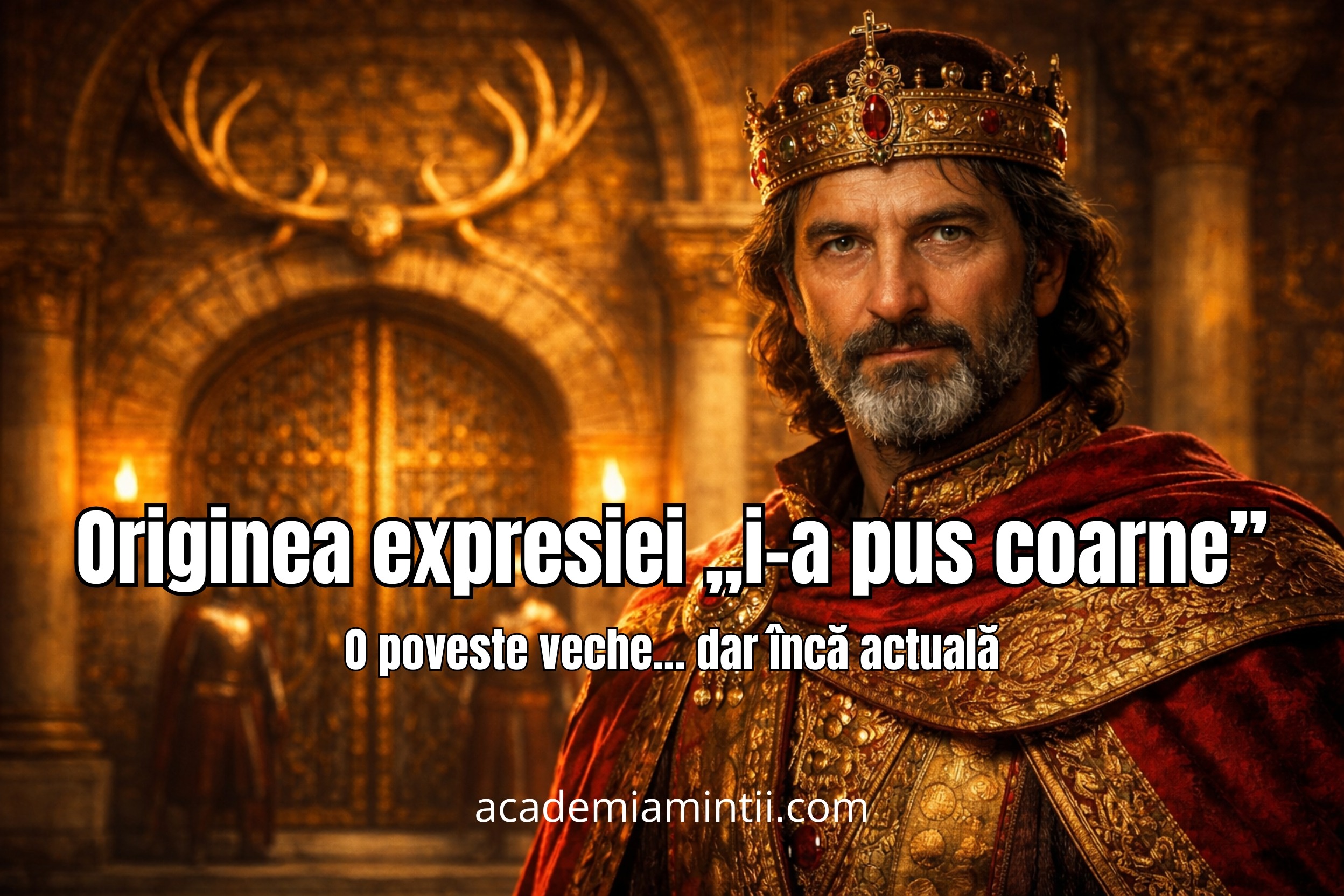 Originea expresiei „i-a pus coarne” sau „este încornorat” în limba română