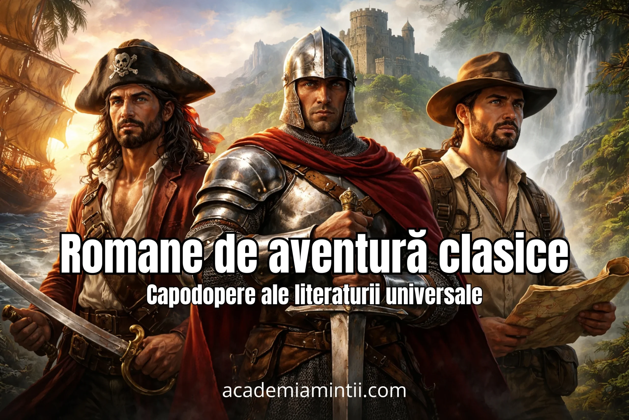 Cele mai frumoase romane de aventură clasice din literatura universală